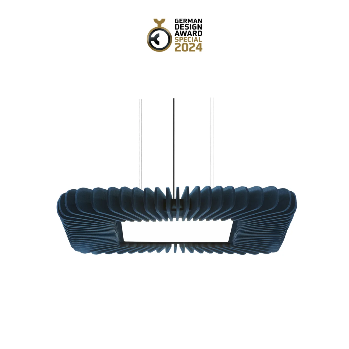Sol Square office acoustic lamp | flexxica