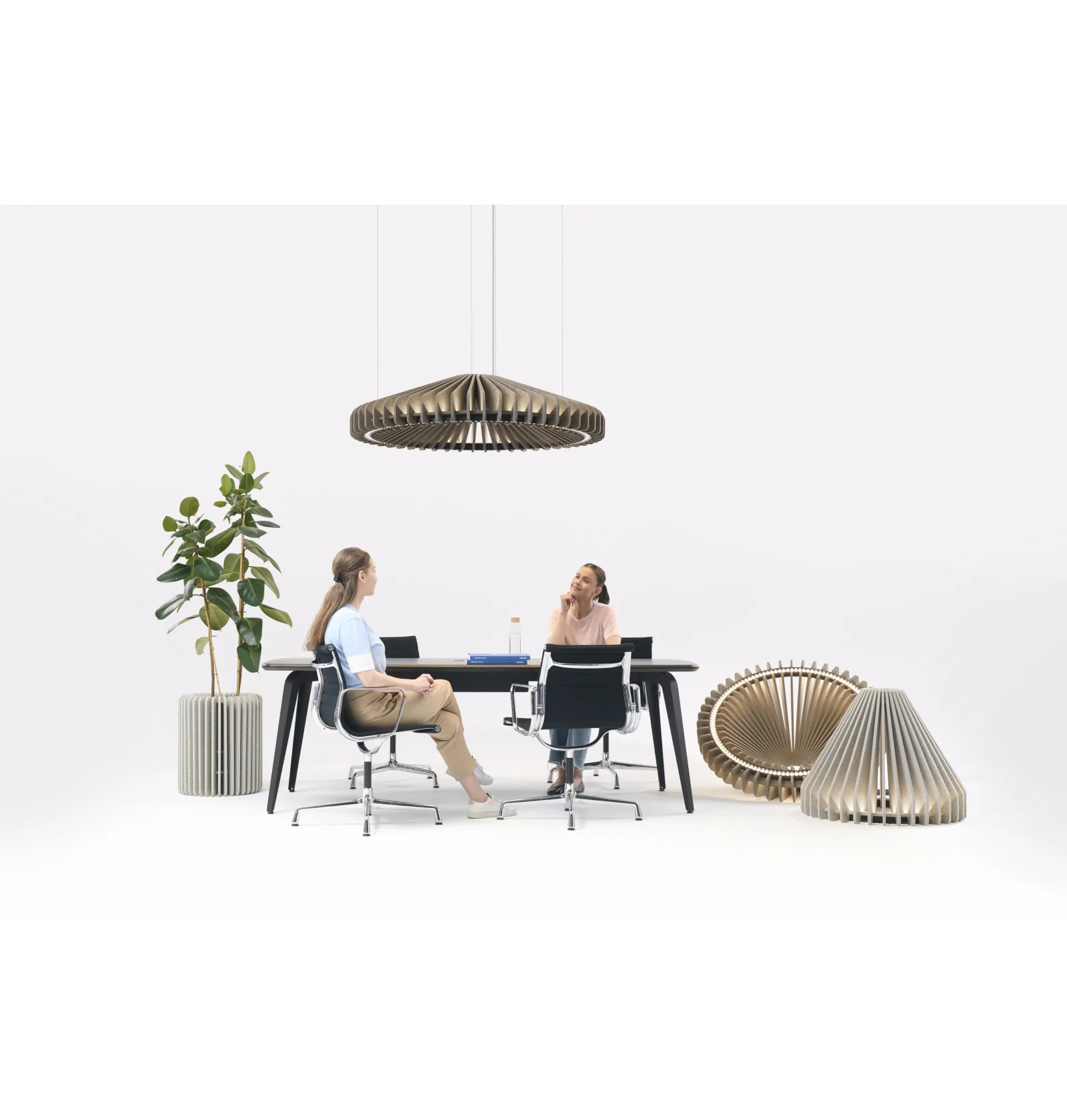 Acoustic lighting ecoPET Futou 