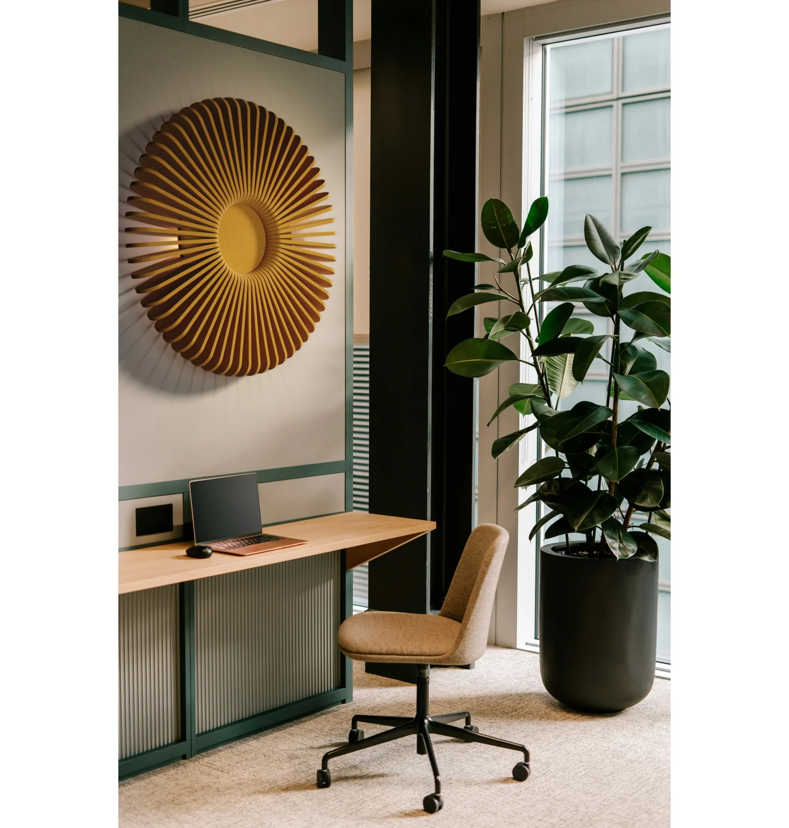 Acoustic lighting ecoPET Sol Wall 2.0 2