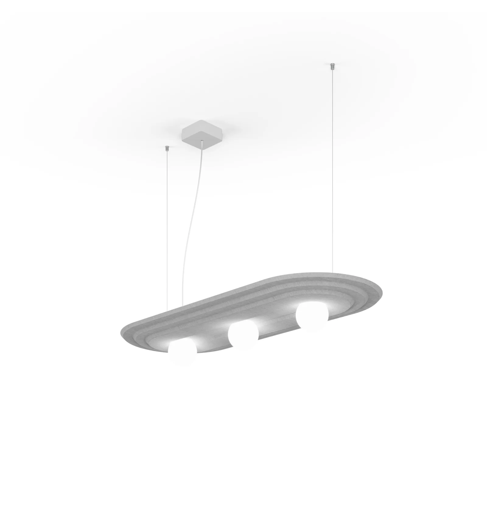 Acoustic lighting ecoPET Linea Deco 