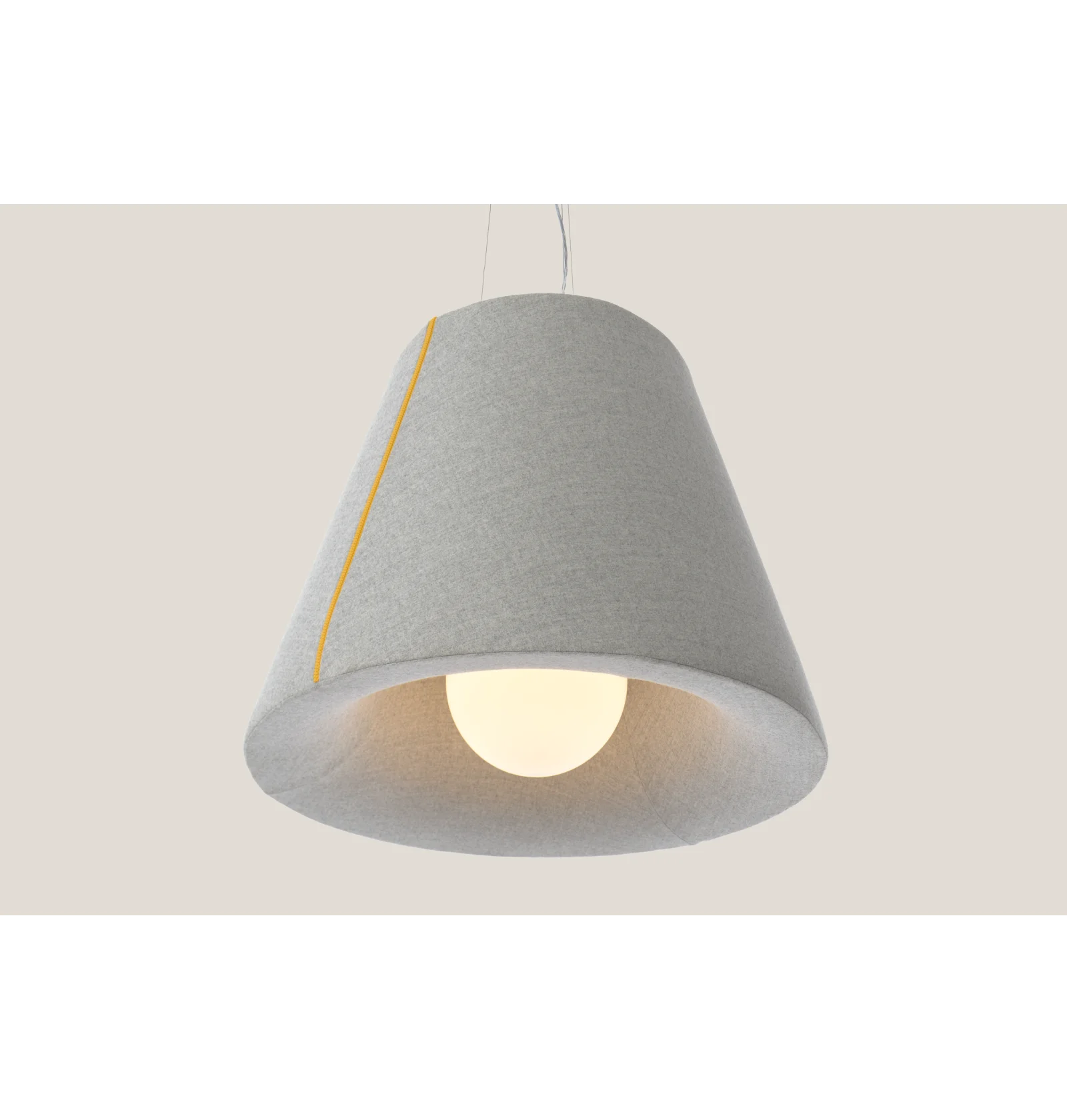 Acoustic lighting fabric BELLa 