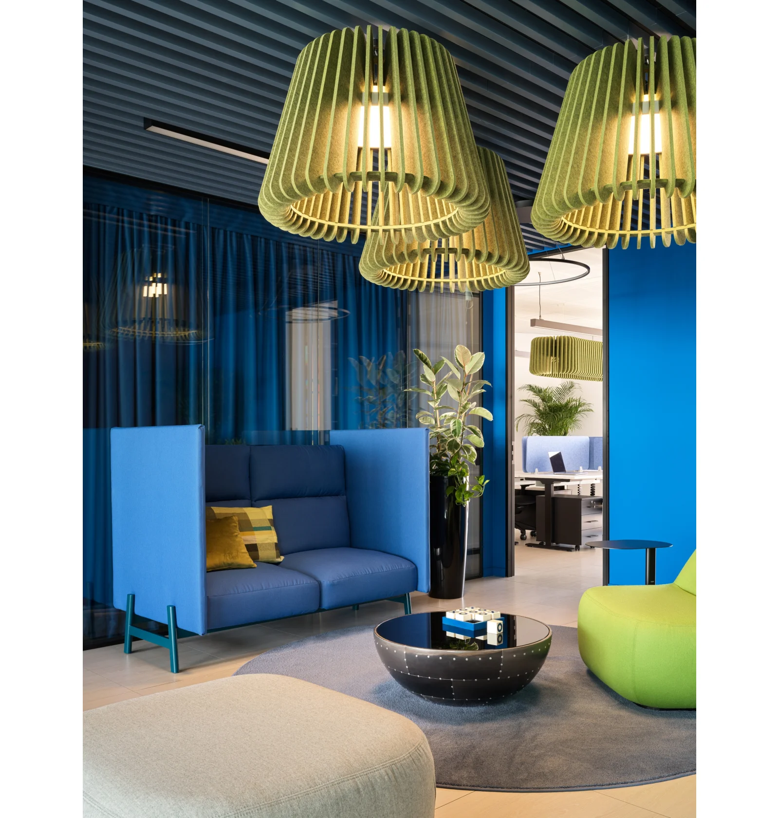 Acoustic lighting ecoPET Gamma Round 9