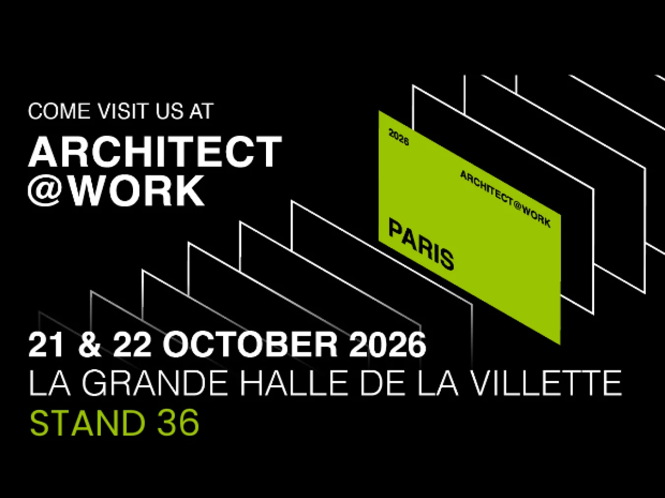 flexxica auf der Architect@Work Paris 2026