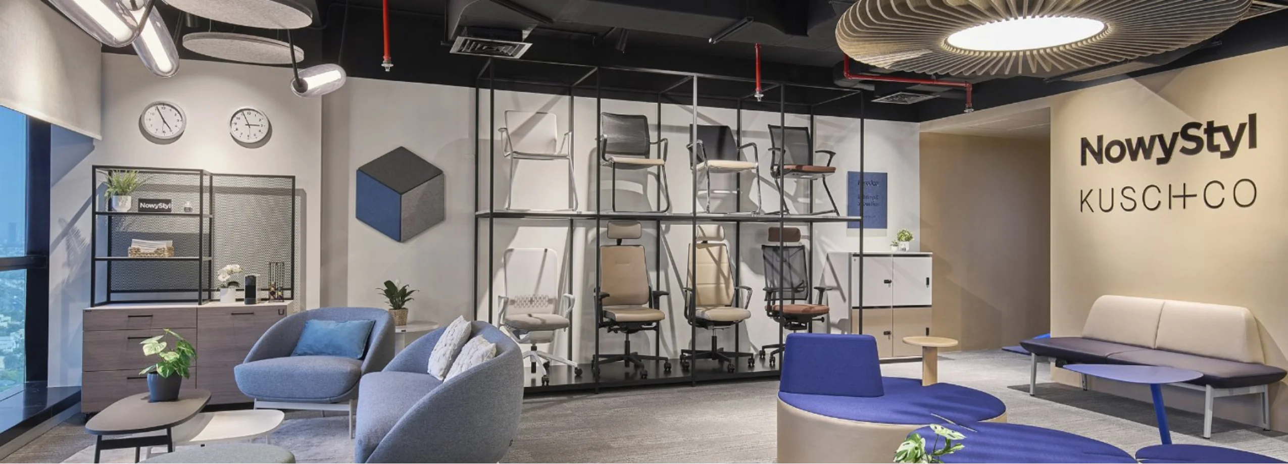 flexxica acoustic innovation meets design elegance at the Nowy Styl Showroom