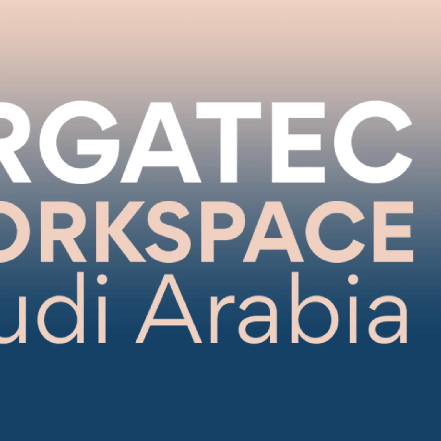  flexxica auf der ORGATEC Workspace Saudi-Arabien 2025