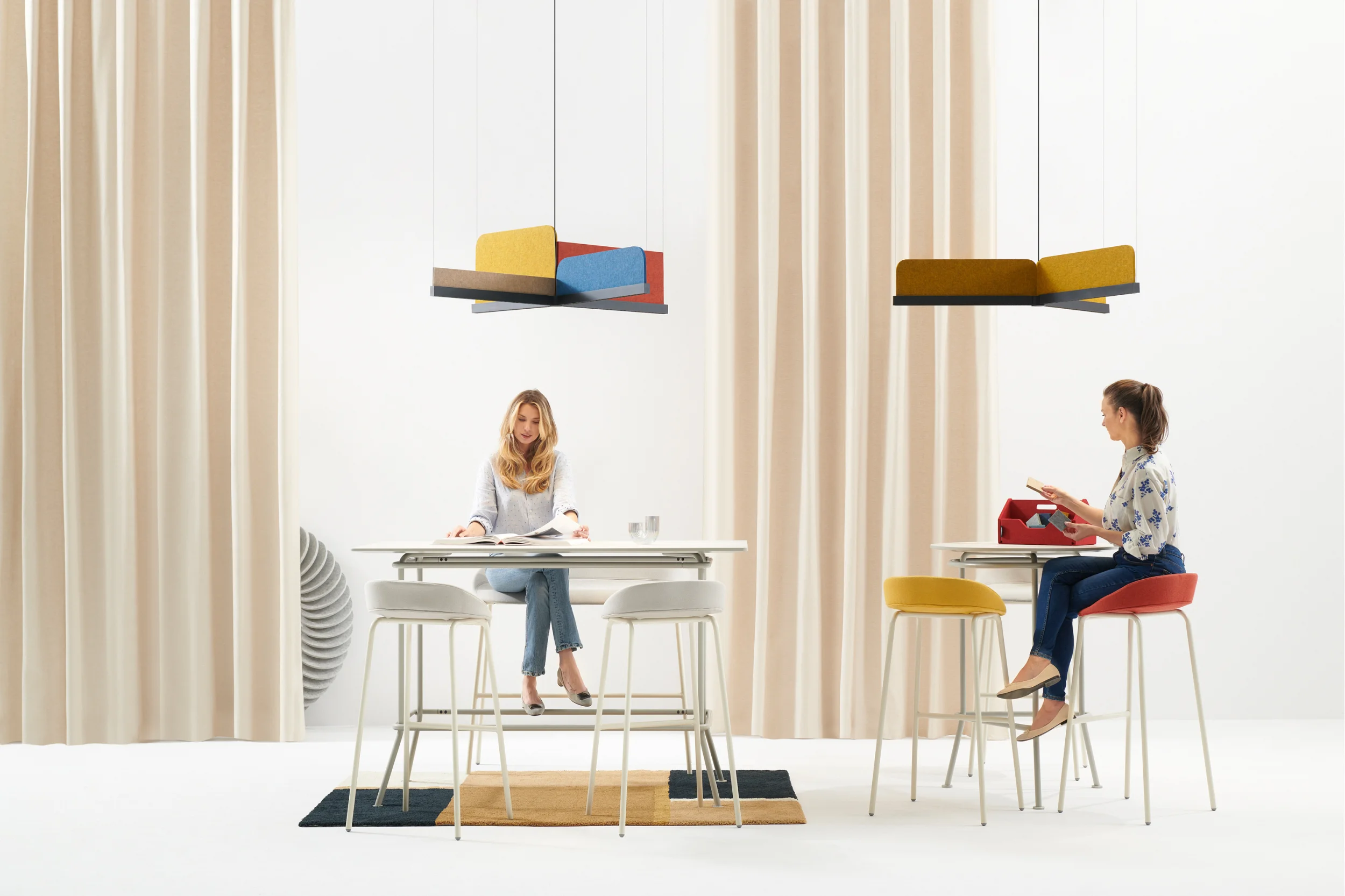 Horizon Y Acoustic Office Lamp | flexxica